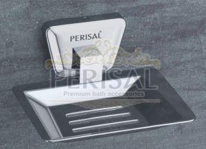 Groovy CP Single Soap Dish