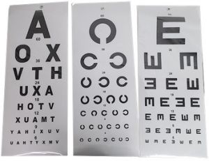 Alphabets Eye Vision Chart