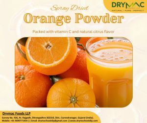Spray Dried Orange Powder