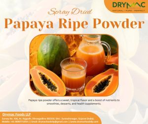 Spray Dried Papaya Powder