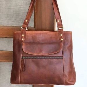 Ladies Soft Leather Shoulder Bag