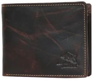 Mens Bi Fold Leather Wallet