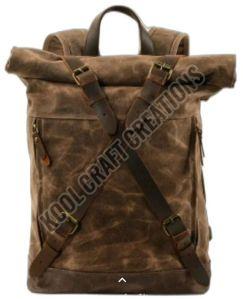 Buffalow Leather Vintage Backpack Bag