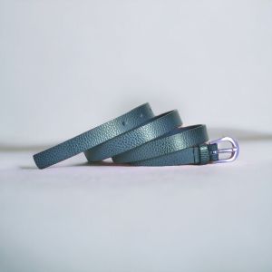 Women Skin Printed Leather Belt