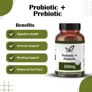 Probiotic+Prebiotic 500mg Capsules