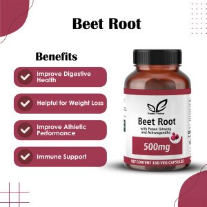 Beet Root 500mg Capsules