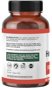 Heart Care 500mg Capsules