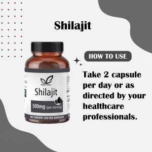 Shilajit Unlock Energy and Vitality Capsules