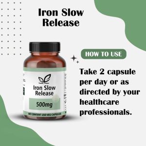 Iron Slow Release 500mg Capsules