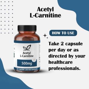 Acetyl L-carnitine 500mg Capsules
