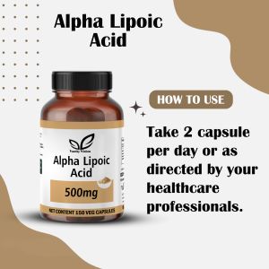 Alpha Lipoic Acid 500mg Capsules