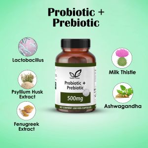 Probiotic+Prebiotic 500mg Capsules