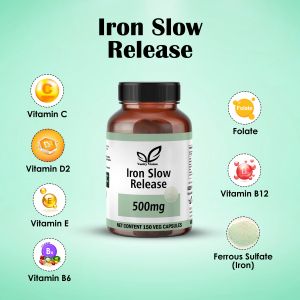 Iron Slow Release 500mg Capsules
