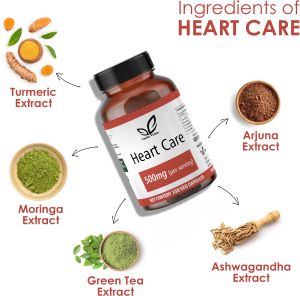 Heart Care 500mg Capsules