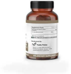 Lion\'s Mane Mushroom 500 mg Capsules