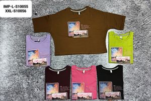 Ladies Fancy Crop T-Shirts