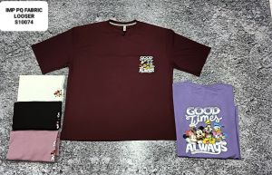 Ladies Fancy Crop T-Shirts