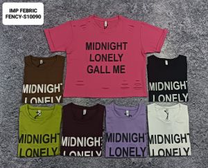 Ladies Stylish Crop T-Shirts