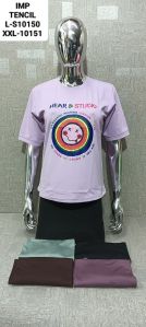 Ladies Fancy Regular T-Shirts