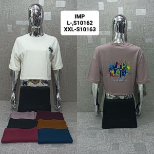 Ladies Casual Crop T-Shirts