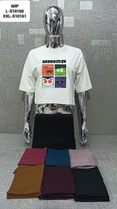 Ladies Stylish Crop T-Shirts