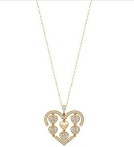 Dazzling Heart Lab Grown Diamond Pendant