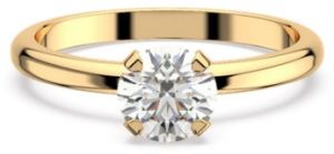 Solitaire 1ct. Lab Grown Engagement Diamond Ring