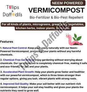 Neem Powered Vermicompost- Bulk Supply