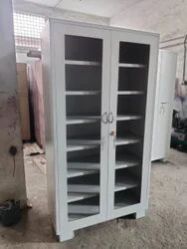 Glass Door Office Cupboard