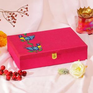 Printed Dark Pink Box