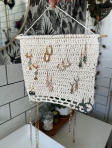 Macrame Jewellery Holder