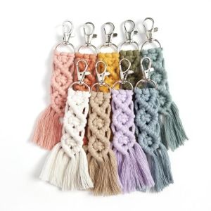 Macrame keychains