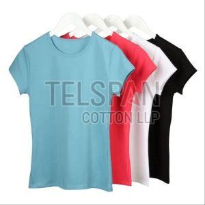 Ladies Knitted Half Sleeve T Shirt