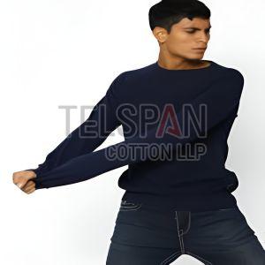 Mens Knitted Full Sleeves Round Neck T-Shirts