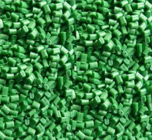 Reprocessed Green Nylon Granules