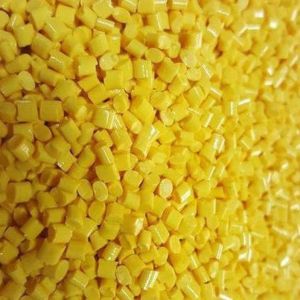 Reprocessed Yellow Nylon Granules