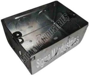 2 Modules Mild Steel Modular Electrical Box