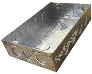 3 Module Galvanized Iron Electrical Modular Box