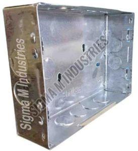 3 Module Galvanized Iron Electrical Modular Box