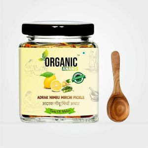 Adrak nimbu mirchi pickle