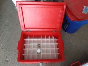 Red Ice Storage Box