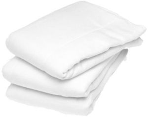 white absorbent gauze