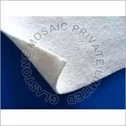 White Geotextile Sheet