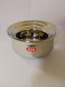 stainless steel serving dish