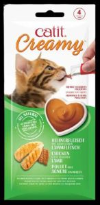 Catit Creamy Cat Treats Chicken and Lamb