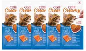 catit creamy treats salmon cat food