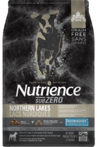 nutrience subzero northern lakes dog food