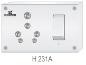 Hosper H231A Switch Socket Combined Box