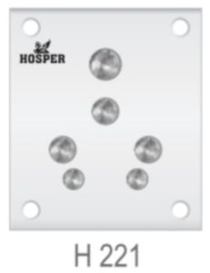 Hosper 16A 5 Pin Electric Socket