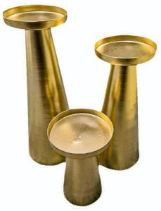 Metal Pillar Candle Stand